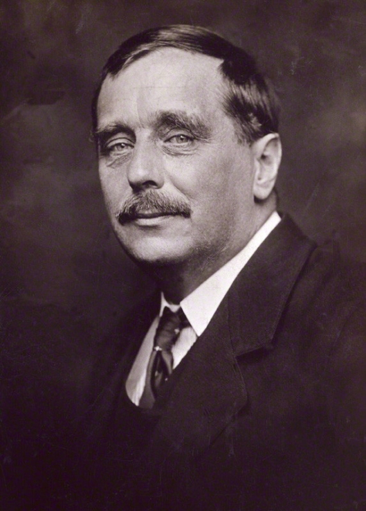 H.G. Wells, probably thinking about aliens, time travel, or...information retrieval?